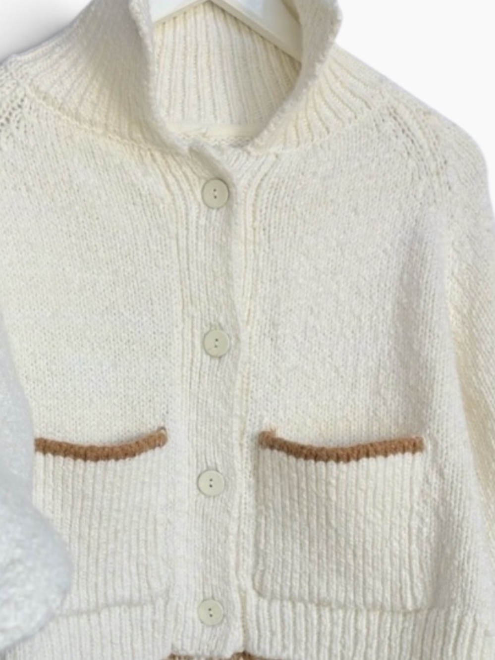 Anthropologie Pilcro The Jesse Dog Icon Intarsia Cardigan Sweater NWOT - Picture 9 of 11